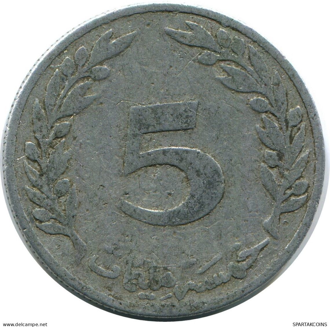 5 MILLIMES 1960 TUNISIA Coin #AP235.U.A - Tunesien