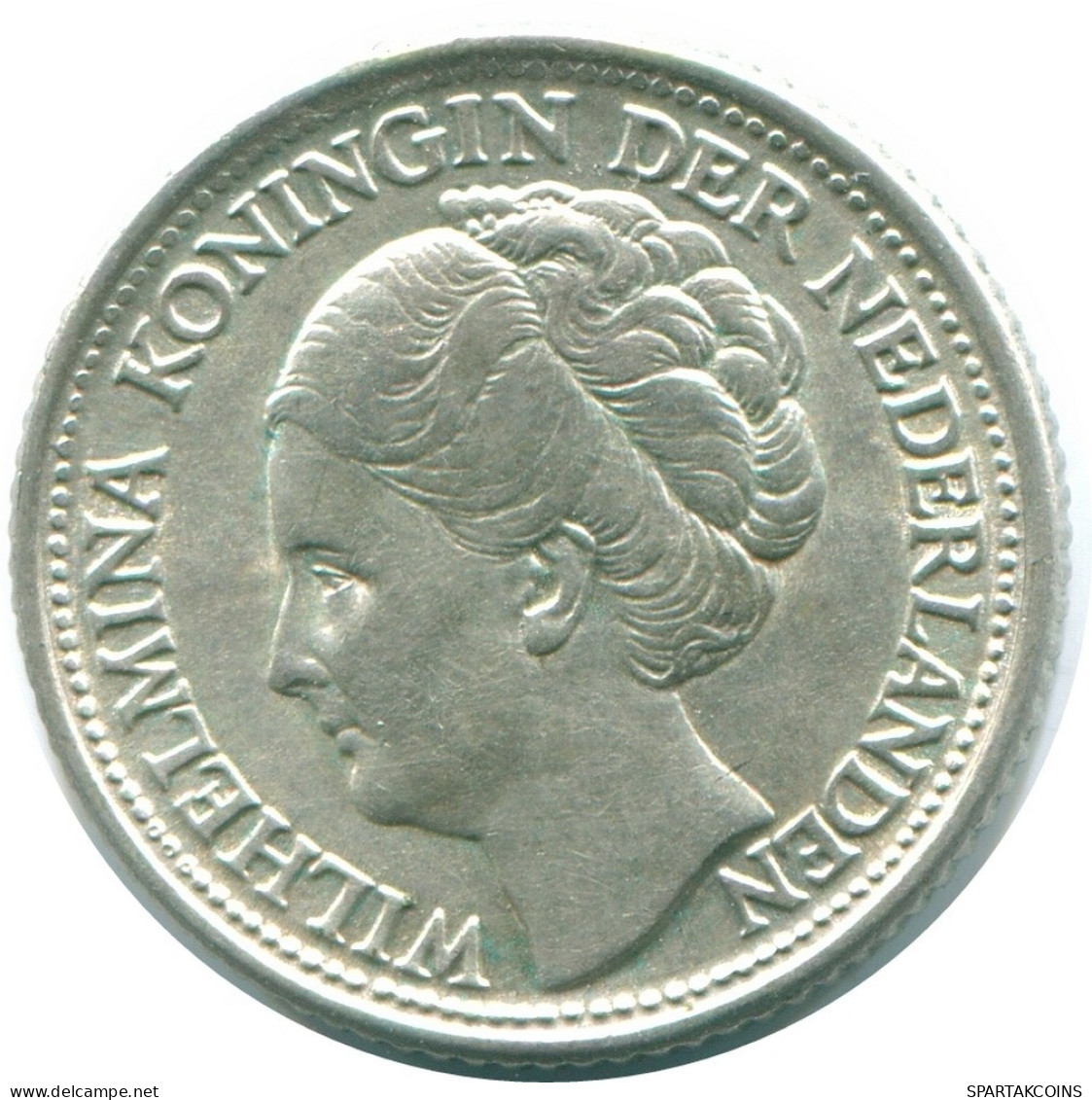 1/4 GULDEN 1944 CURACAO Netherlands SILVER Colonial Coin #NL10561.4.U.A - Curacao