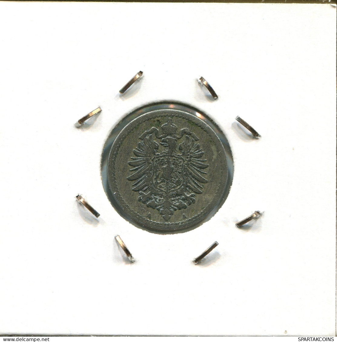 5 PFENNIG 1889 A ALEMANIA Moneda GERMANY #DA587.2.E.A - 5 Pfennig