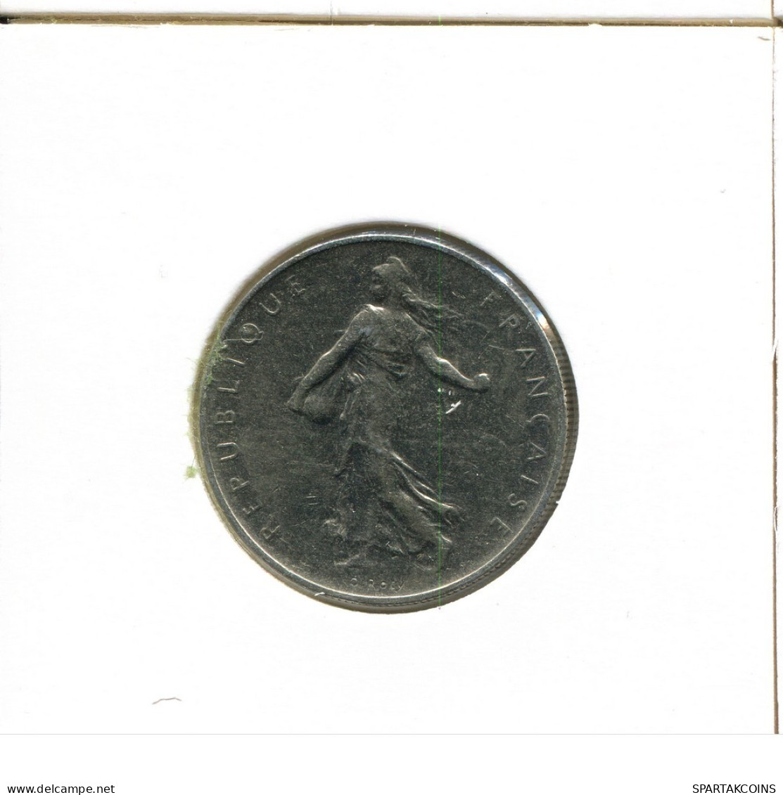 1 FRANC 1961 FRANKREICH FRANCE Französisch Münze #BA908.D.A - 1 Franc