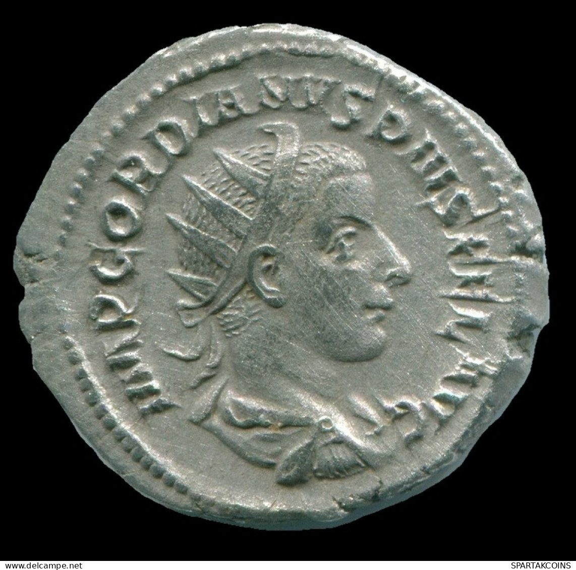 GORDIAN III AR ANTONINIANUS ROME Mint AD 239 VIRTVS AVG #ANC13160.35.U.A - La Crisis Militar (235 / 284)