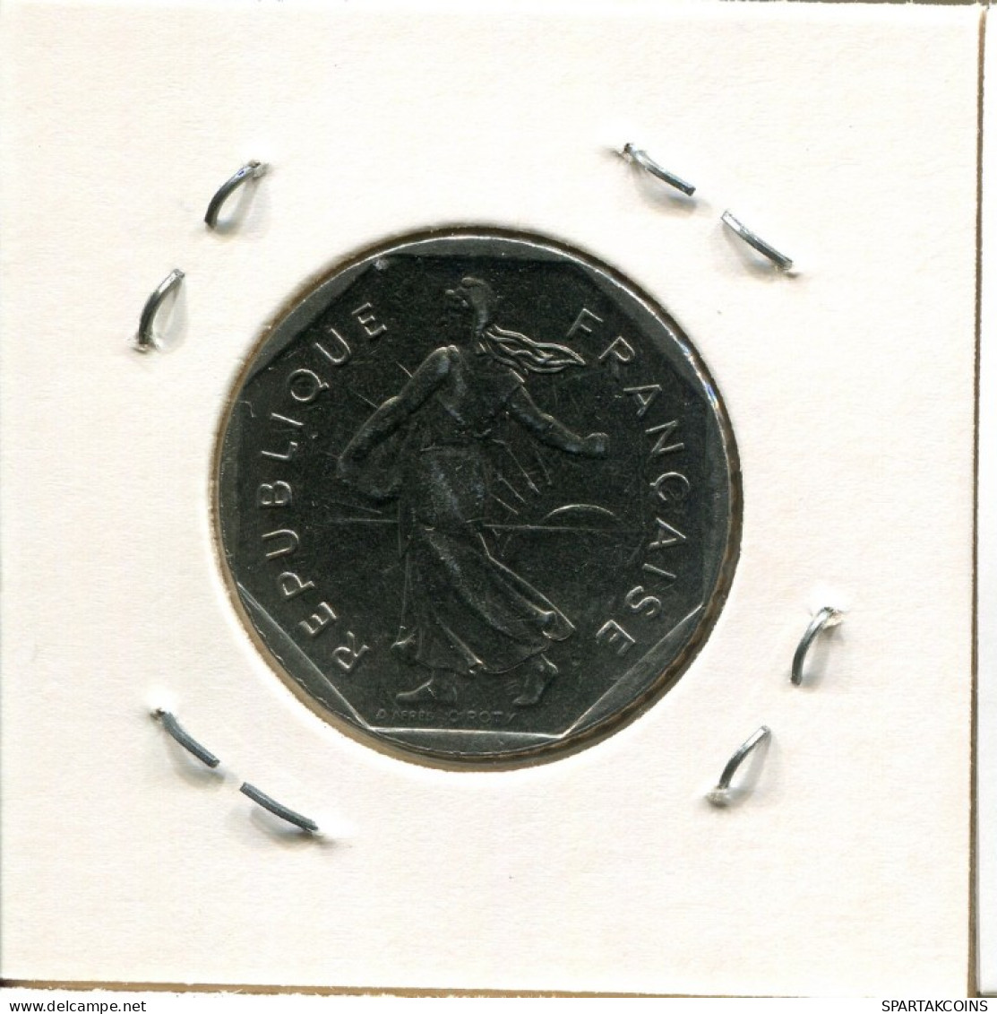 2 FRANCS 1998 FRANCIA FRANCE Moneda Semeuse Moneda #AM362.E.A - 2 Francs