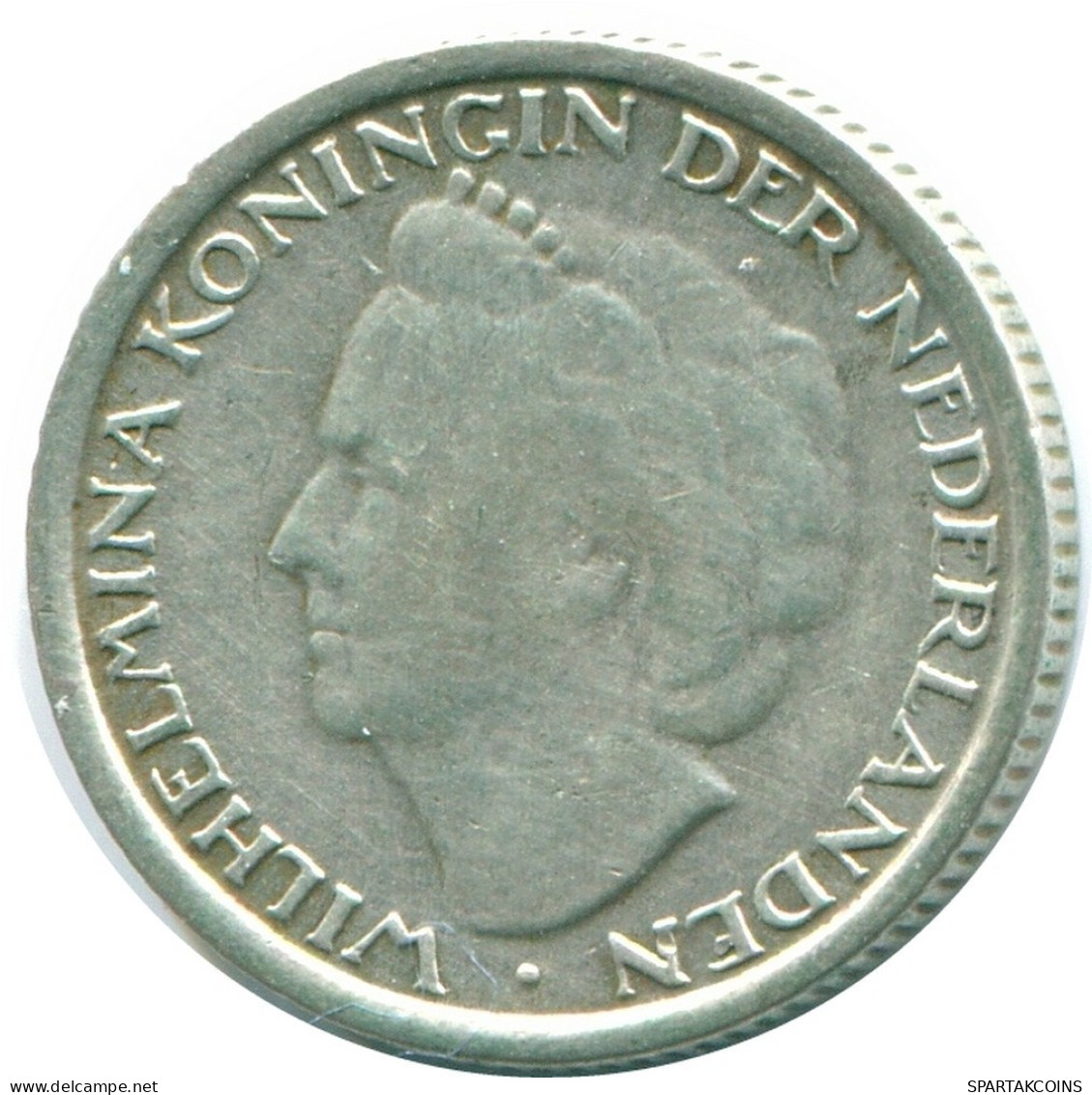 1/10 GULDEN 1948 CURACAO NIEDERLANDE SILBER Koloniale Münze #NL11881.3.D.A - Curaçao