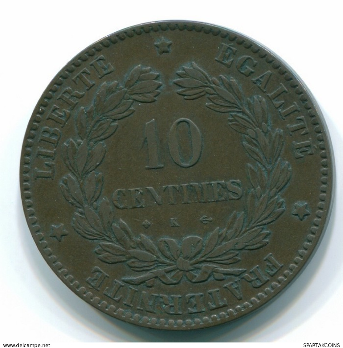 10 CENTIMES 1873 A FRANCE Pièce XF #FR1048.36.F.A - 10 Centimes