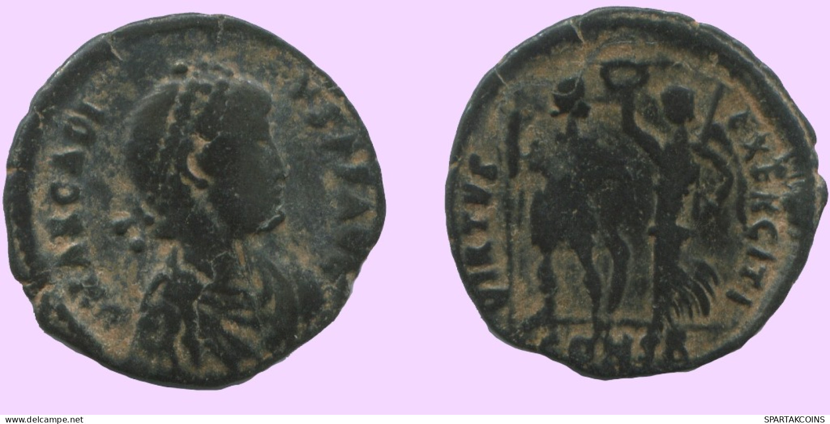 LATE ROMAN EMPIRE Pièce Antique Authentique Roman Pièce 1.8g/18mm #ANT2420.14.F.A - El Bajo Imperio Romano (363 / 476)