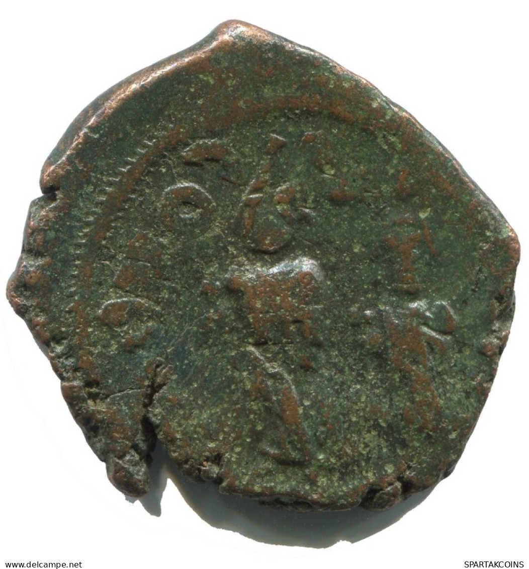 FLAVIUS JUSTINUS II NICOMEDIA FOLLIS Ancient BYZANTINE Coin 13g/33mm #AB301.9.U.A - Byzantines