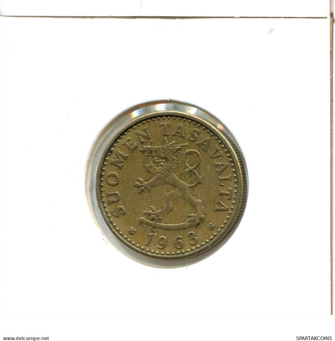 20 PENNYA 1963 FINLAND Coin #AX576.U.A - Finland