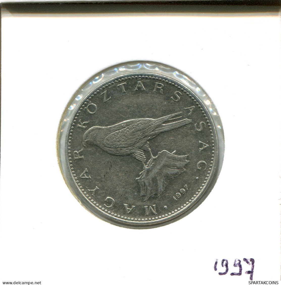 50 FORINT 1997 HUNGRÍA HUNGARY Moneda #AS909.E.A - Hungary