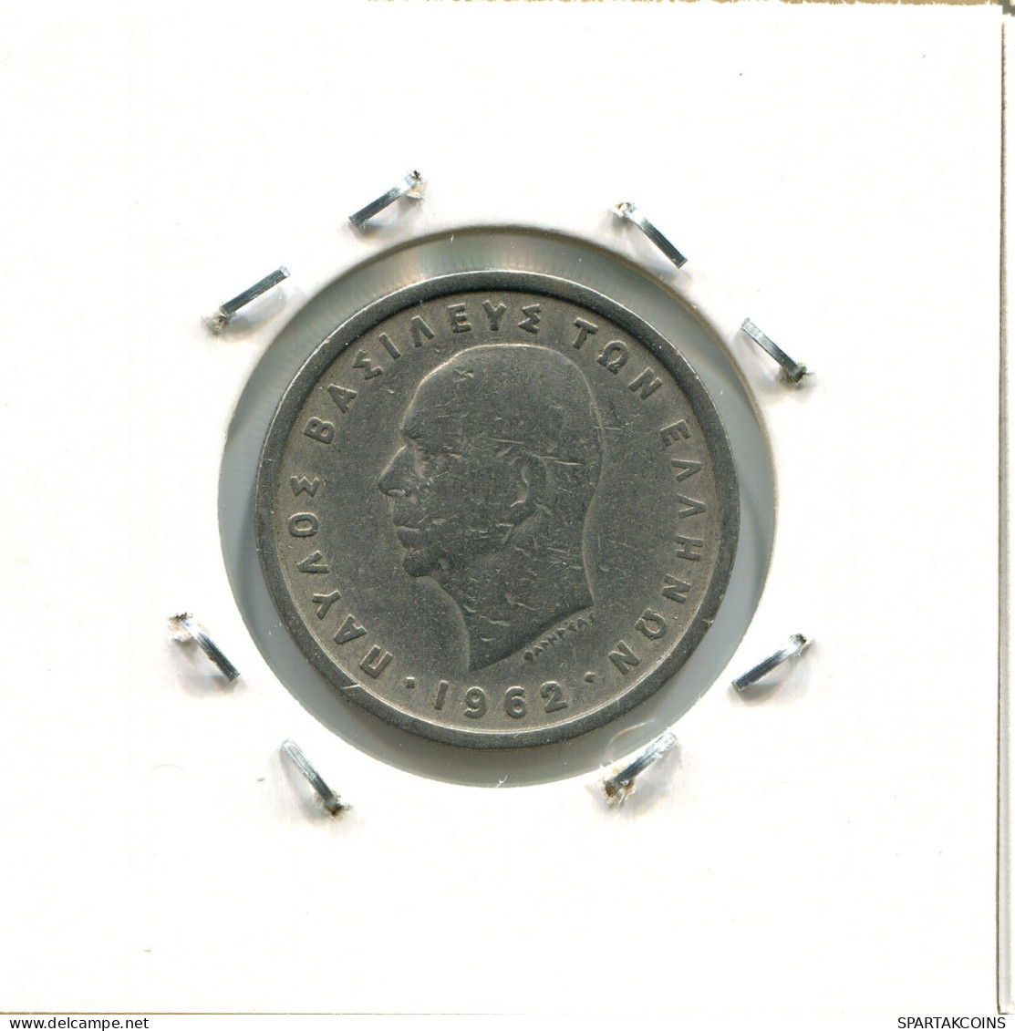 2 DRACHMES 1962 GREECE Coin #AW564.U.A - Greece