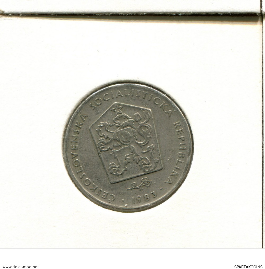 2 KORUN 1983 TSCHECHOSLOWAKEI CZECHOSLOWAKEI SLOVAKIA Münze #AS979.D.A - Tchécoslovaquie