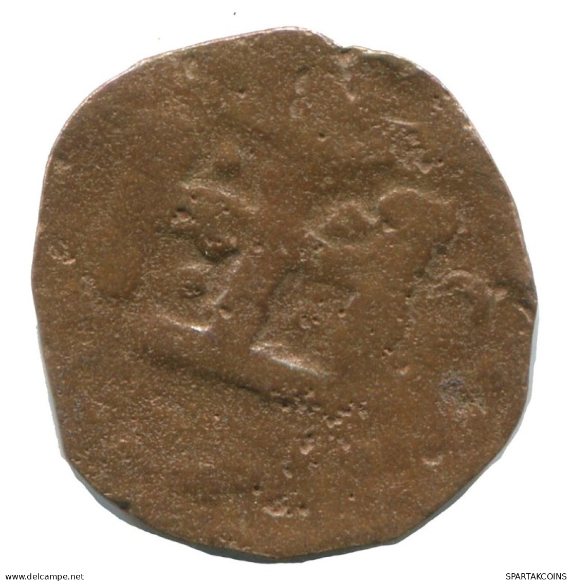 CRUSADER CROSS Authentic Original MEDIEVAL EUROPEAN Coin 0.7g/15mm #AC133.8.U.A - Sonstige – Europa
