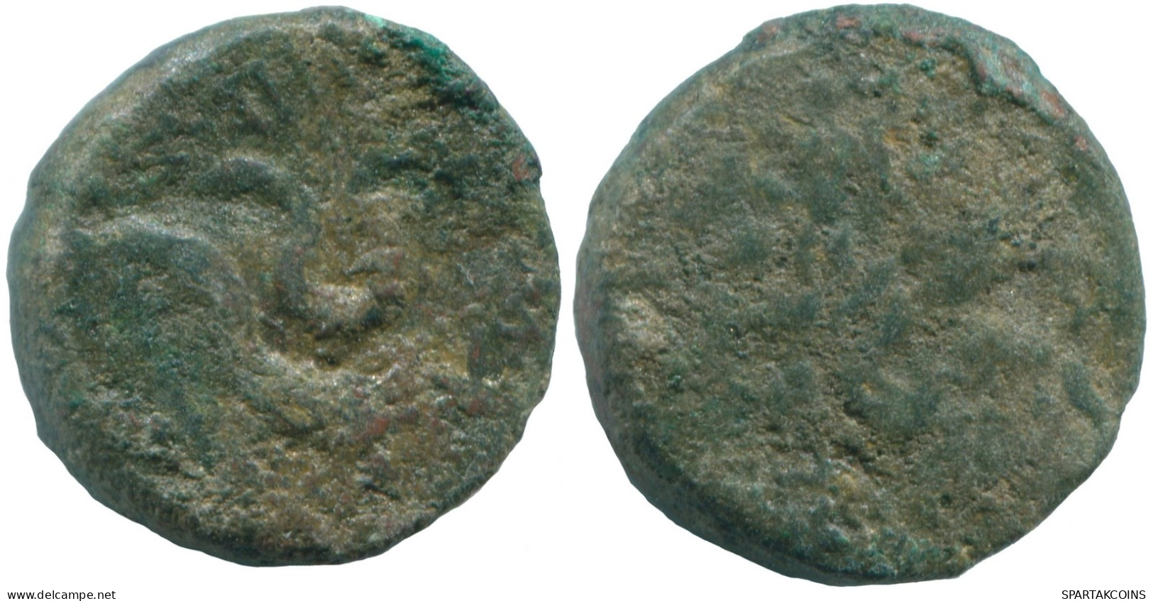 Authentique Original GREC ANCIENAE Pièce 6.9g/17.6mm #ANC13024.7.F.A - Griegas