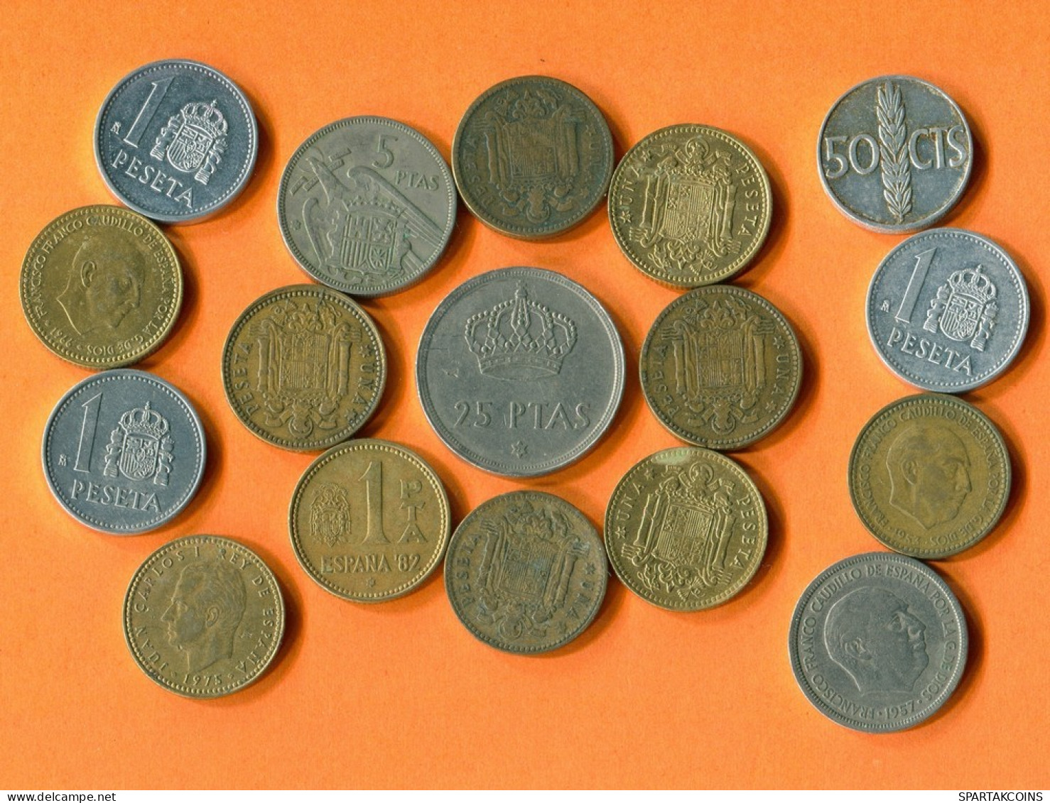 ESPAÑA Moneda SPAIN SPANISH Moneda Collection Mixed Lot #L10205.1.E.A - Altri & Non Classificati