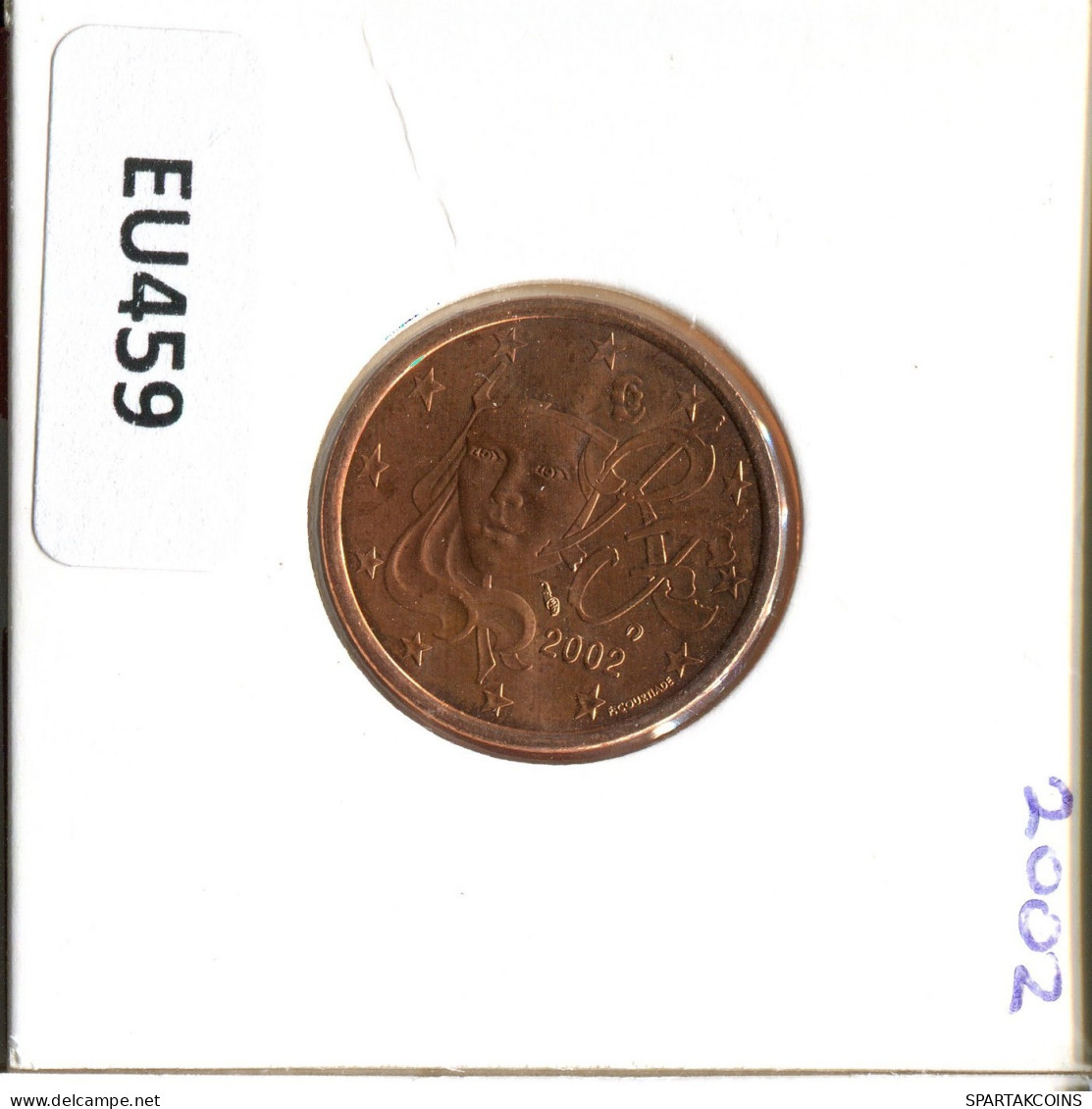 5 EURO CENTS 2002 FRANKREICH FRANCE Französisch Münze #EU459.D.A - Francia