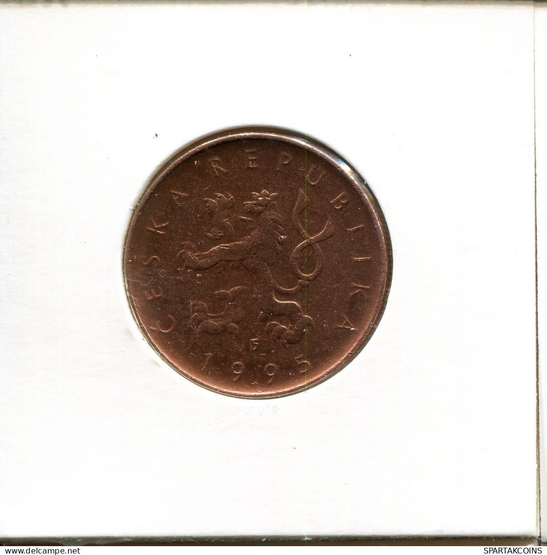10 KORUN 1995 REPÚBLICA CHECA CZECH REPUBLIC Moneda #AP776.2.E.A - República Checa