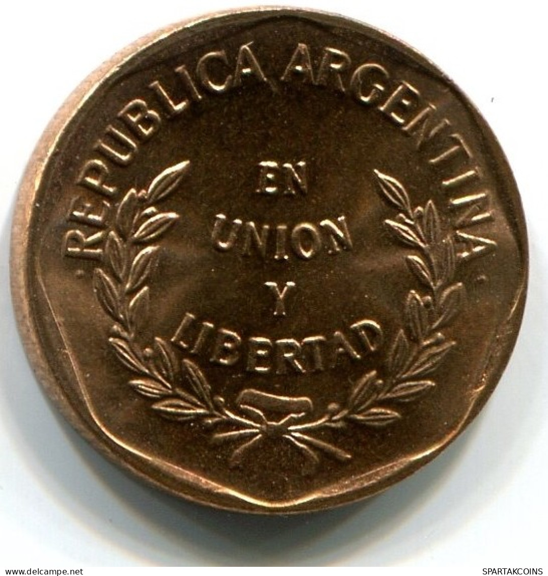 1 CENTAVO 1998 ARGENTINE ARGENTINA Pièce UNC #W10854.F.A - Argentina