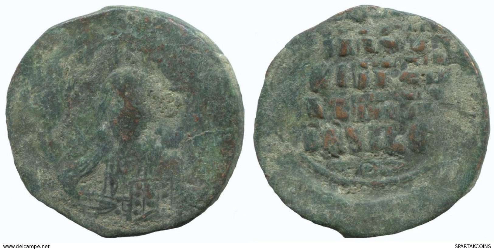 BASIL II "BOULGAROKTONOS" Antiguo BYZANTINE Moneda 10.7g/30m #AA594.21.E.A - Byzantinische Münzen