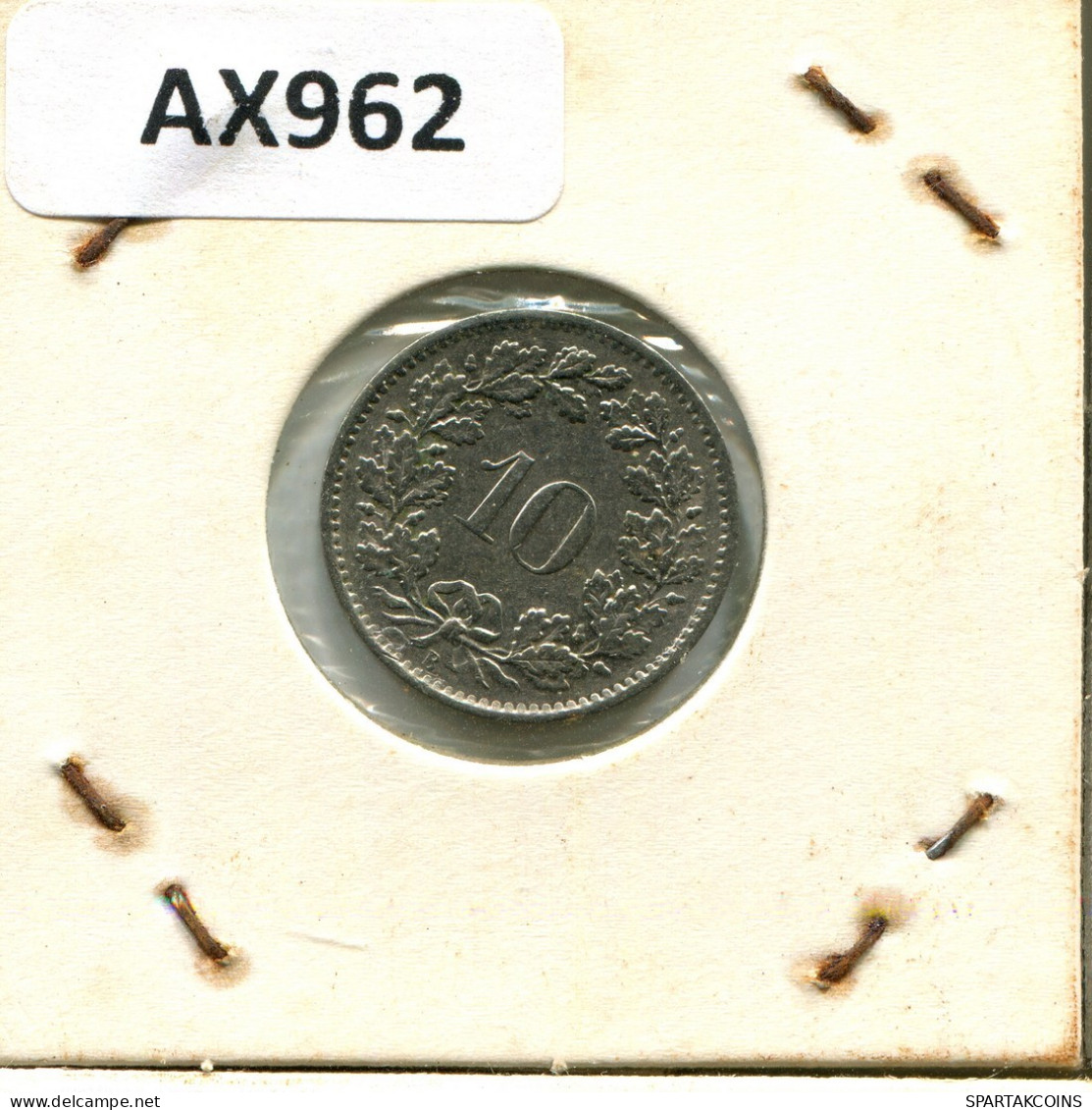10 RAPPEN 1967 B SWITZERLAND Coin #AX962.3.U.A - Other & Unclassified