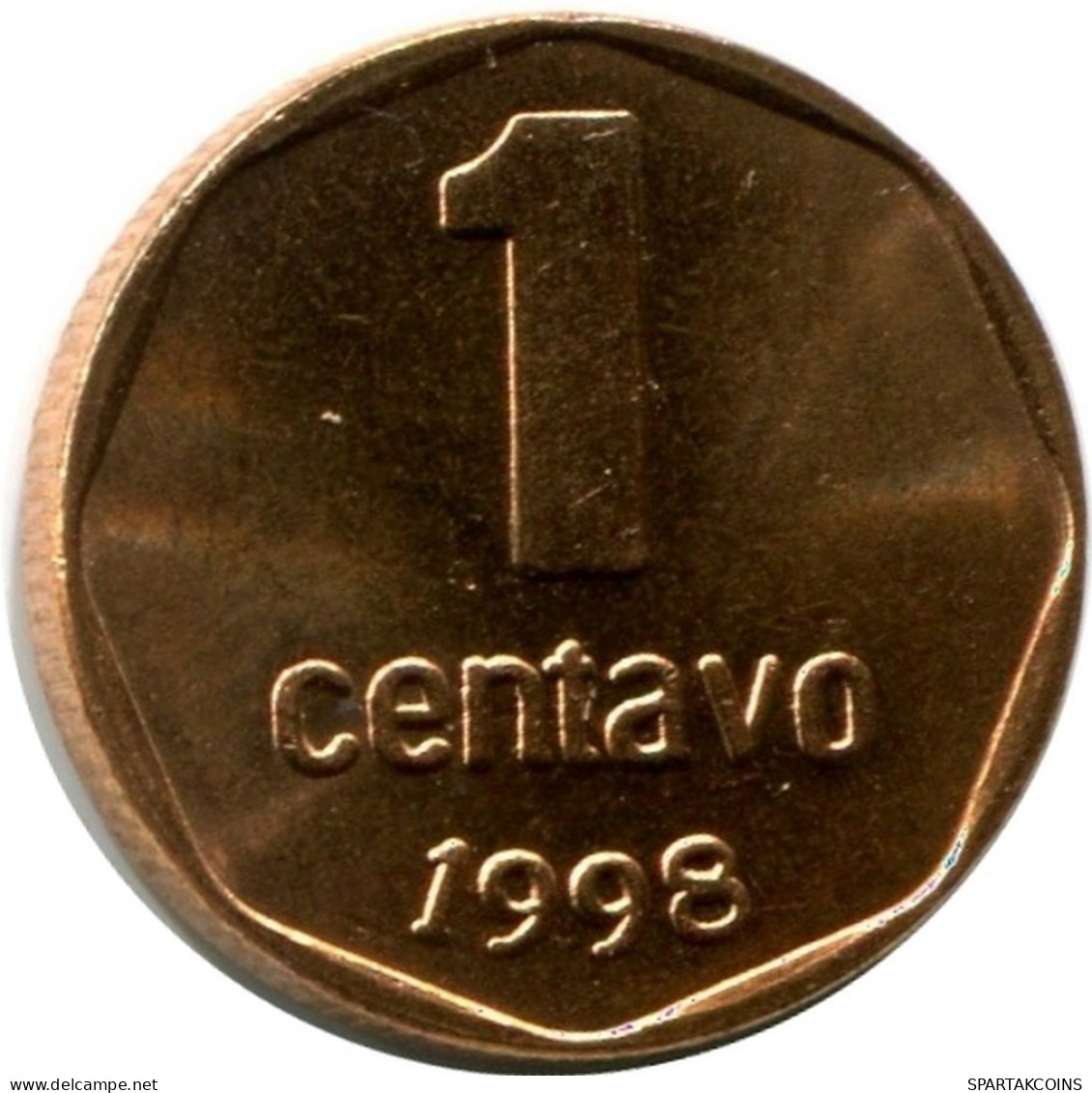 1 CENTAVO 1998 ARGENTINE ARGENTINA Pièce UNC #M10075.F.A - Argentinië