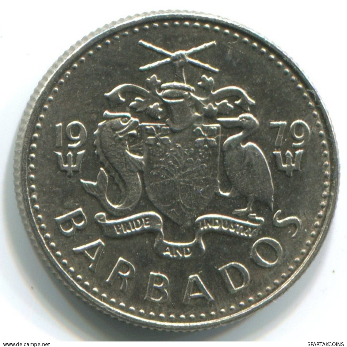10 CENTS 1979 BARBADOS Münze #WW1167.D.A - Barbados
