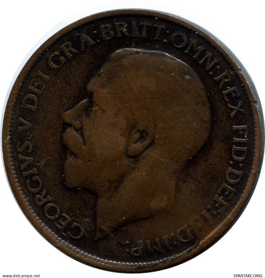 PENNY 1912 UK GBAN BRETAÑA GREAT BRITAIN Moneda #AN492.E.A - D. 1 Penny