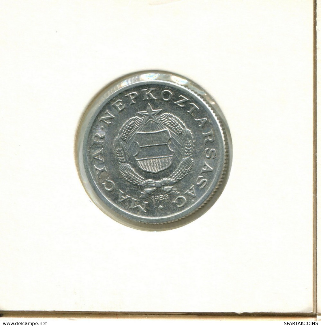 1 FORINT 1983 HUNGRÍA HUNGARY Moneda #AY487.E.A - Ungarn