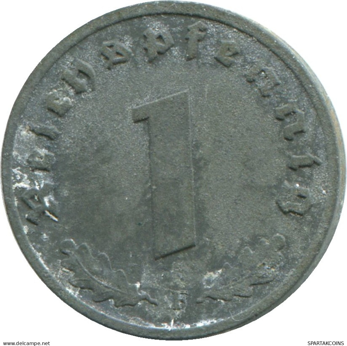 1 REICHSPFENNIG 1943 F ALLEMAGNE Pièce GERMANY #DE10427.5.F.A - 1 Reichspfennig
