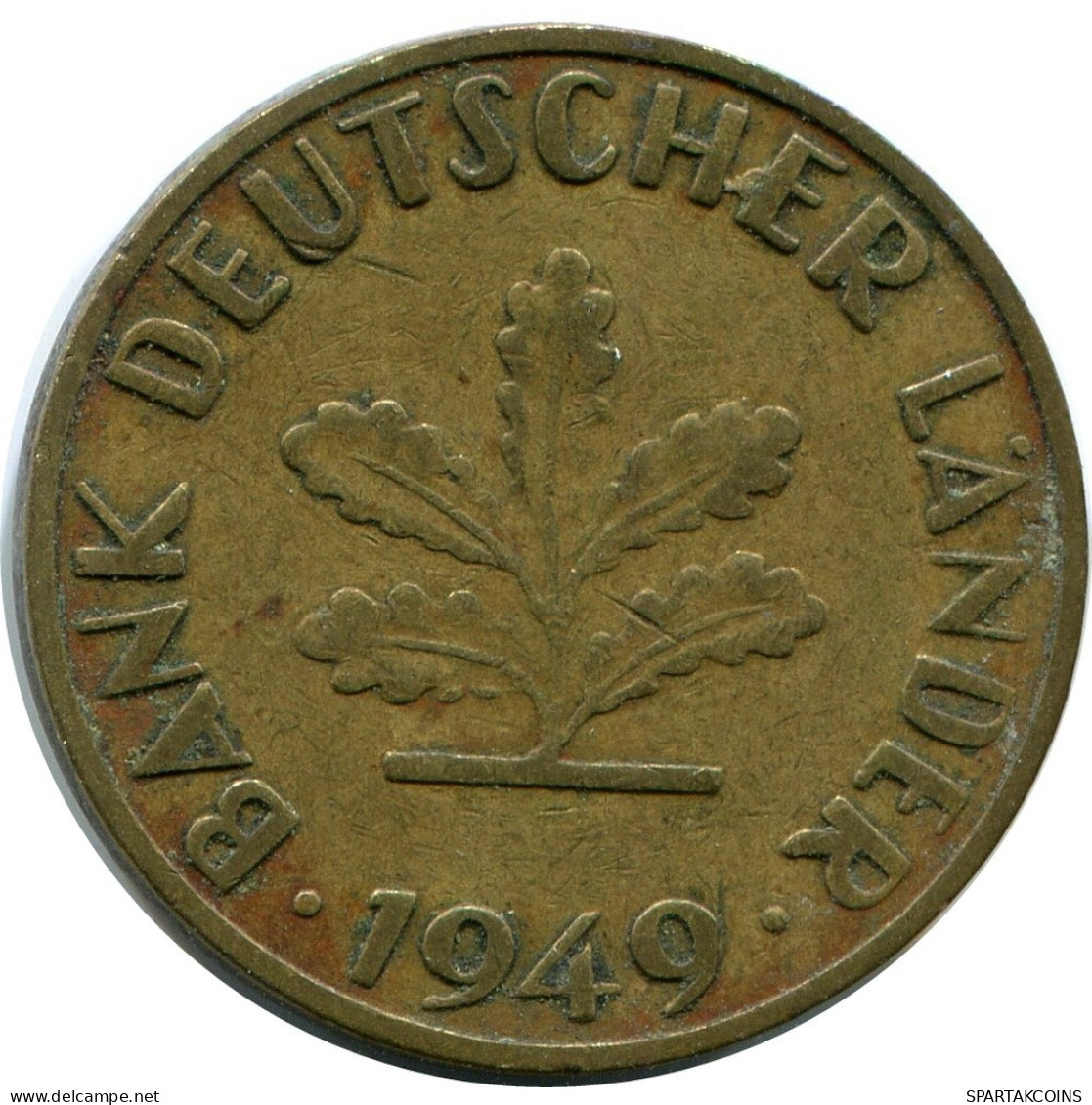 10 PFENNIG 1949 F BRD ALEMANIA Moneda GERMANY #DB965.E.A - 10 Pfennig