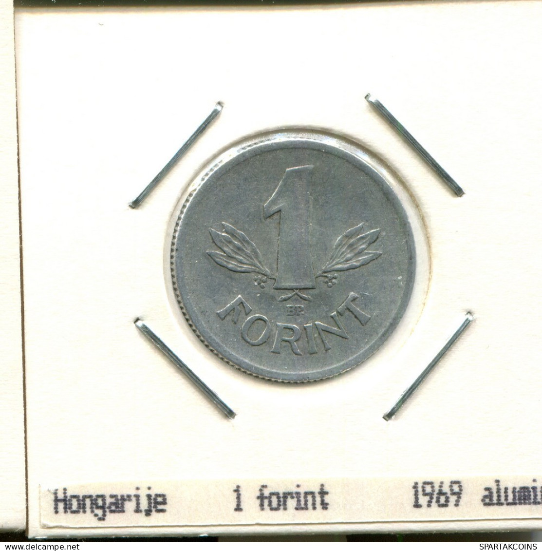1 FORINT 1969 HONGRIE HUNGARY Pièce #AS504.F.A - Hungary
