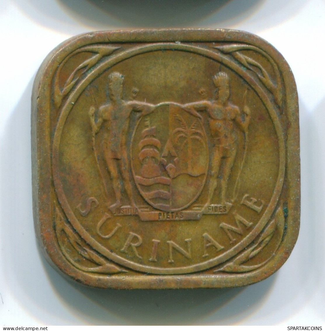 5 CENTS 1966 SURINAM NIEDERLANDE Nickel-Brass Koloniale Münze #S12821.D.A - Surinam 1975 - ...