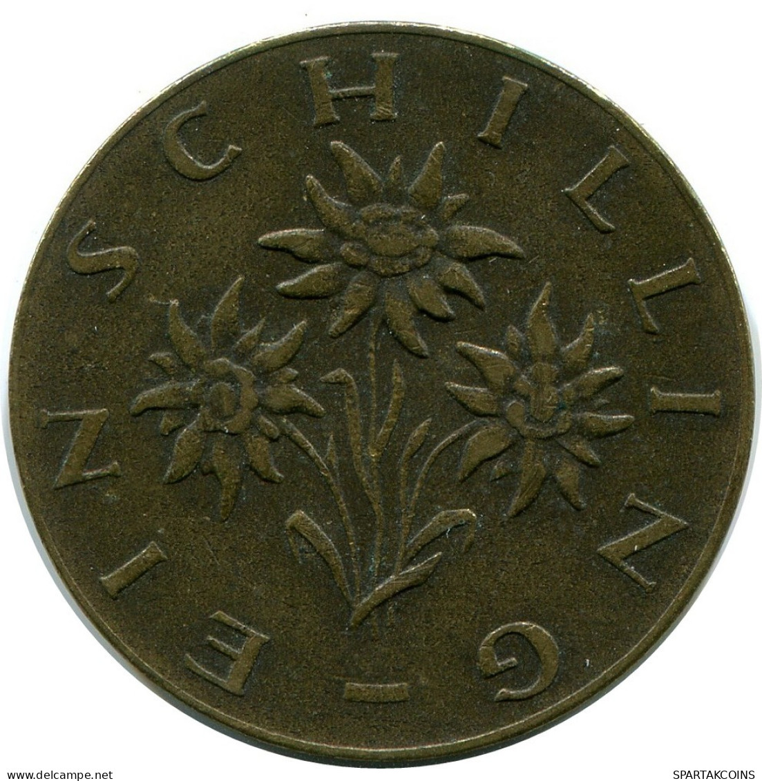1 SCHILLING 1960 AUSTRIA Moneda #AZ566.E.A - Oostenrijk