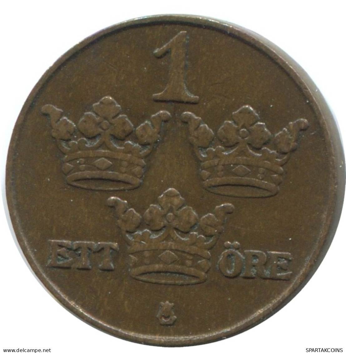 1 ORE 1922 SUECIA SWEDEN Moneda #AD328.2.E.A - Suède