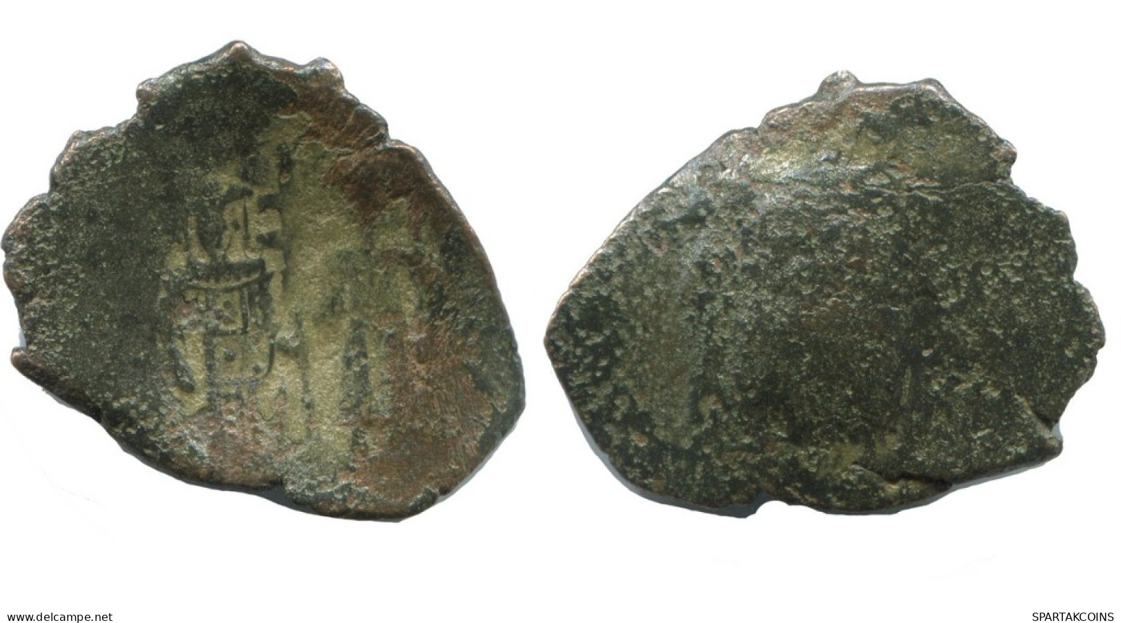 ALEXIOS III ANGELOS ASPRON TRACHY BILLON BYZANTINE Moneda 2g/24mm #AB465.9.E.A - Byzantinische Münzen