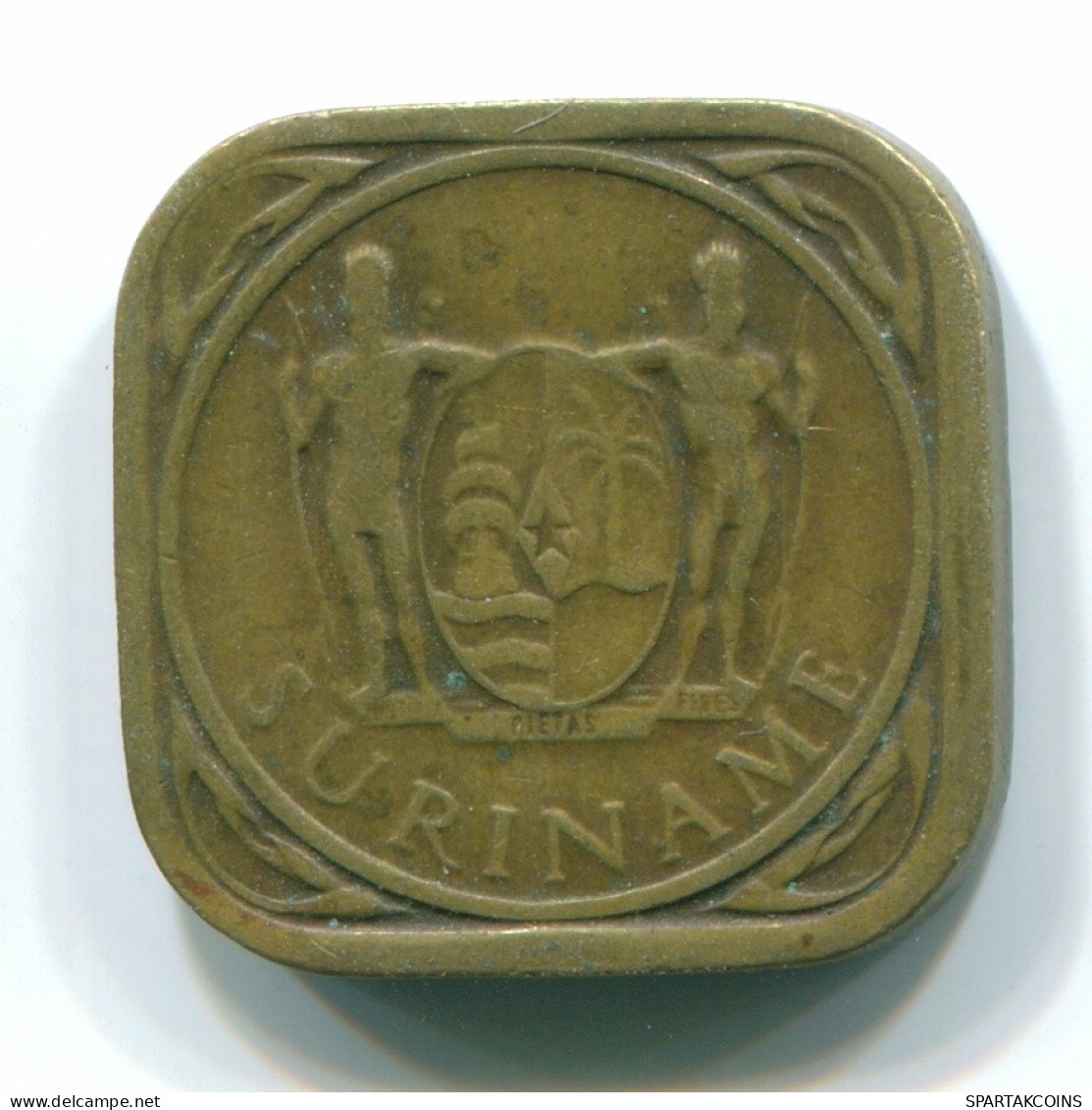 5 CENTS 1966 SURINAM NIEDERLANDE Nickel-Brass Koloniale Münze #S12851.D.A - Surinam 1975 - ...