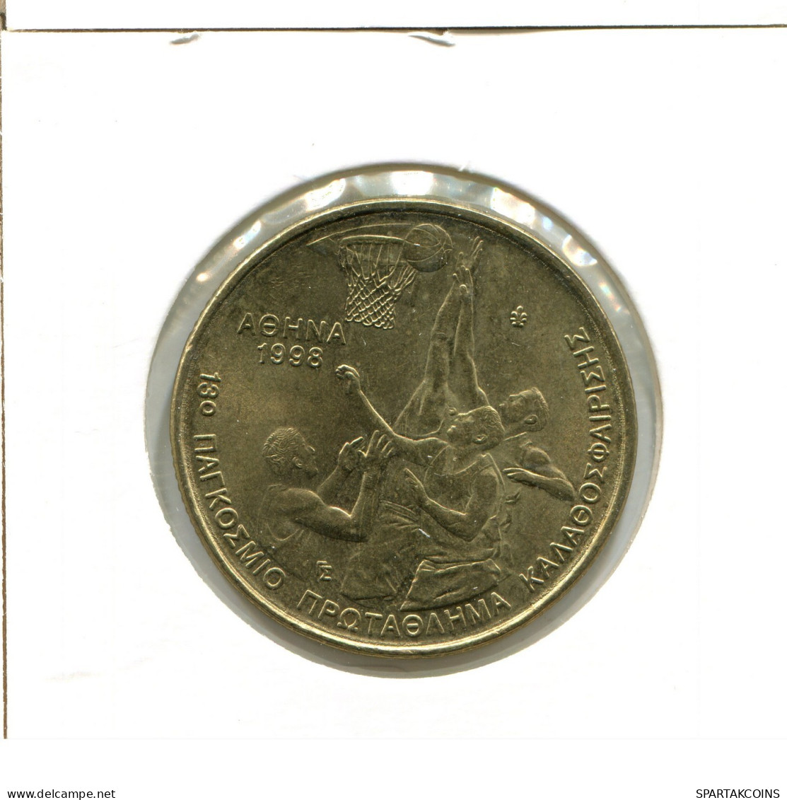 100 DRACHMES 1998 GREECE Coin #AX660.U.A - Griechenland