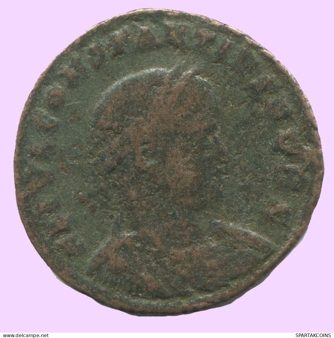 LATE ROMAN IMPERIO Follis Antiguo Auténtico Roman Moneda 1.6g/18mm #ANT2035.7.E.A - El Bajo Imperio Romano (363 / 476)