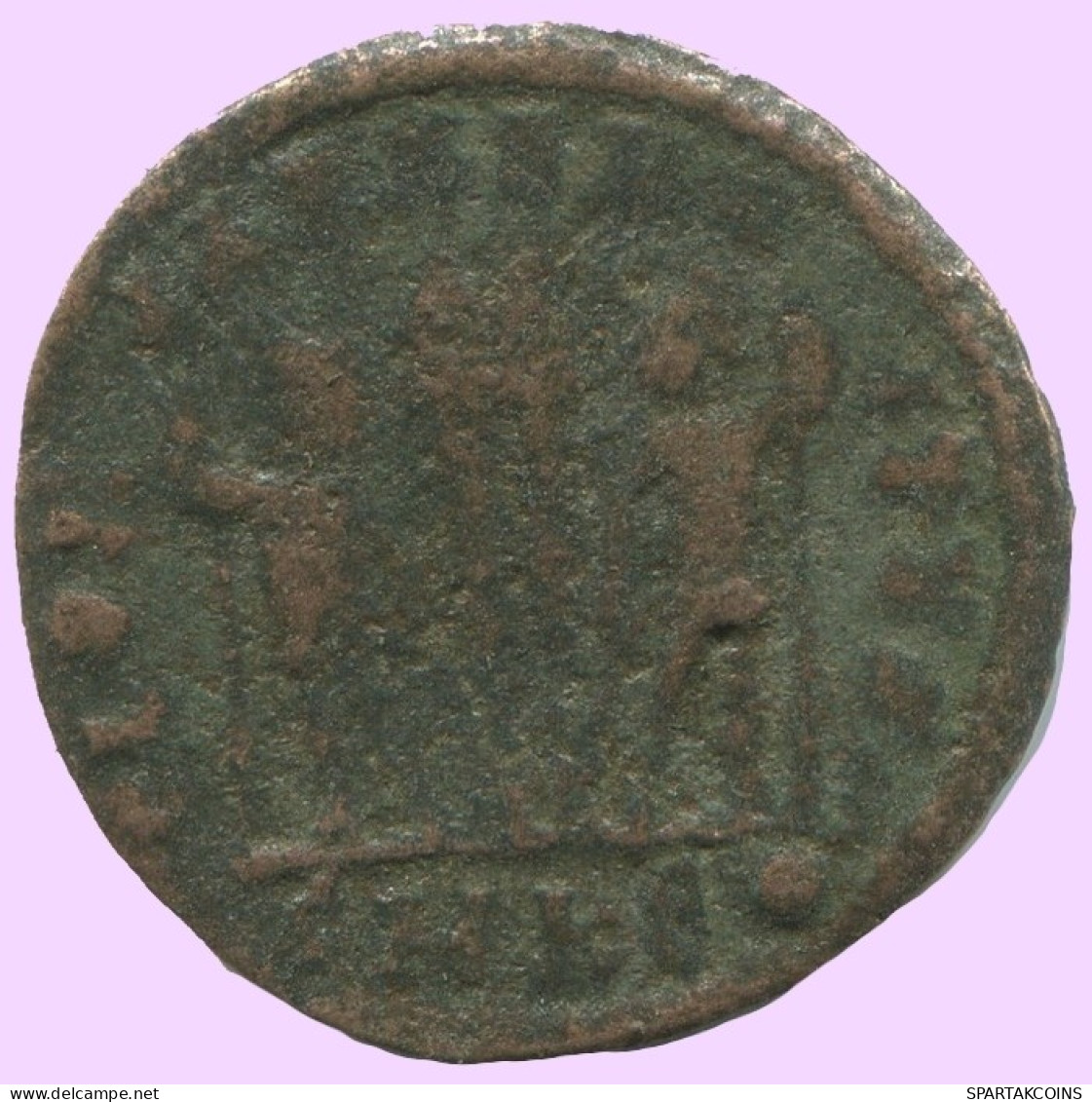 LATE ROMAN IMPERIO Follis Antiguo Auténtico Roman Moneda 1.6g/18mm #ANT2035.7.E.A - The End Of Empire (363 AD To 476 AD)