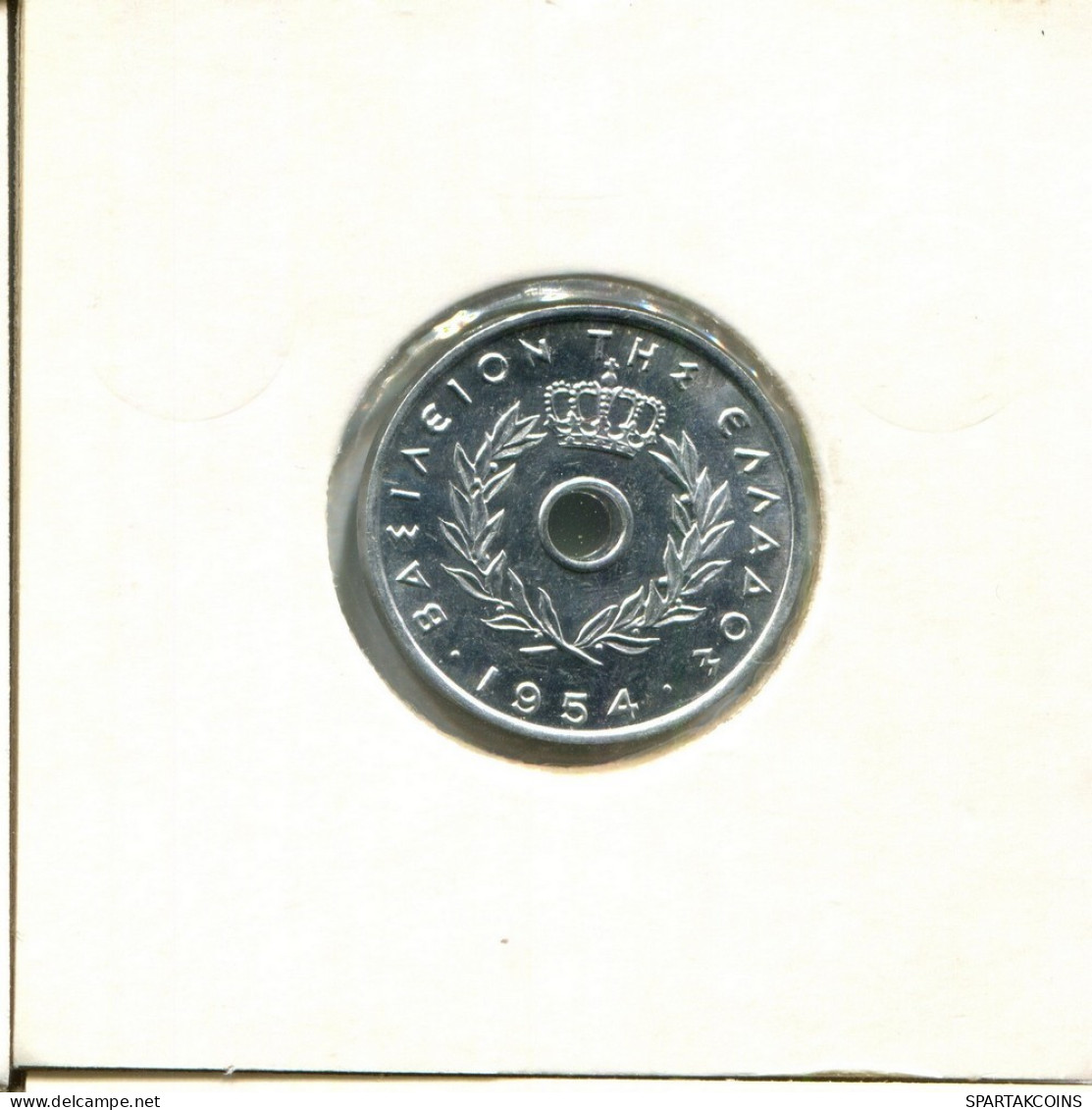 5 LEPTA 1954 GRECIA GREECE Moneda #AY292.E.A - Greece