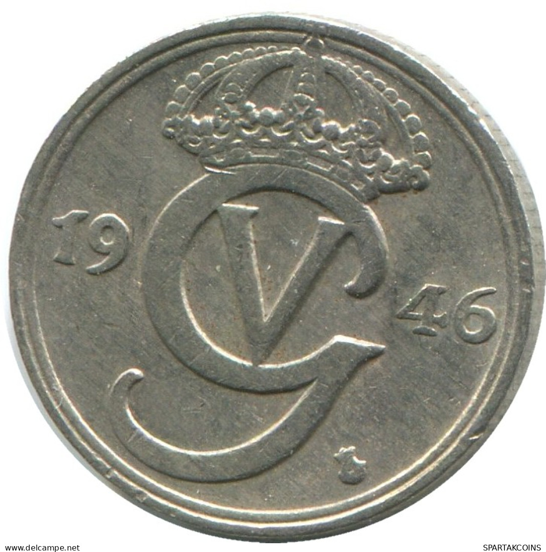 10 ORE 1946 SCHWEDEN SWEDEN Münze #AD123.2.D.A - Zweden