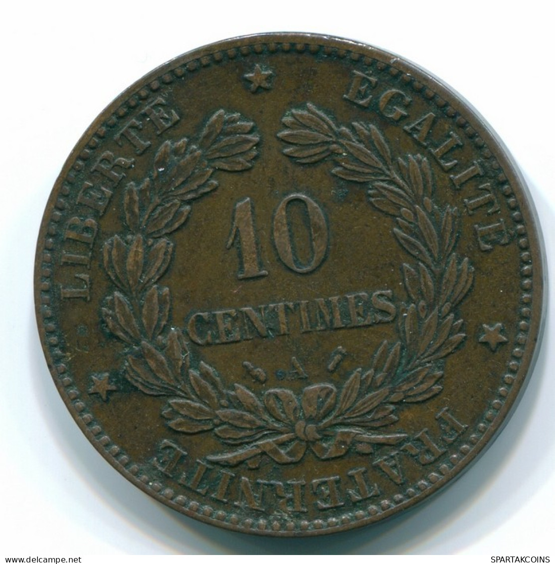 10 CENTIMES 1894 A FRANKREICH FRANCE Französisch Münze XF+ #FR1052.29.D.A - 10 Centimes