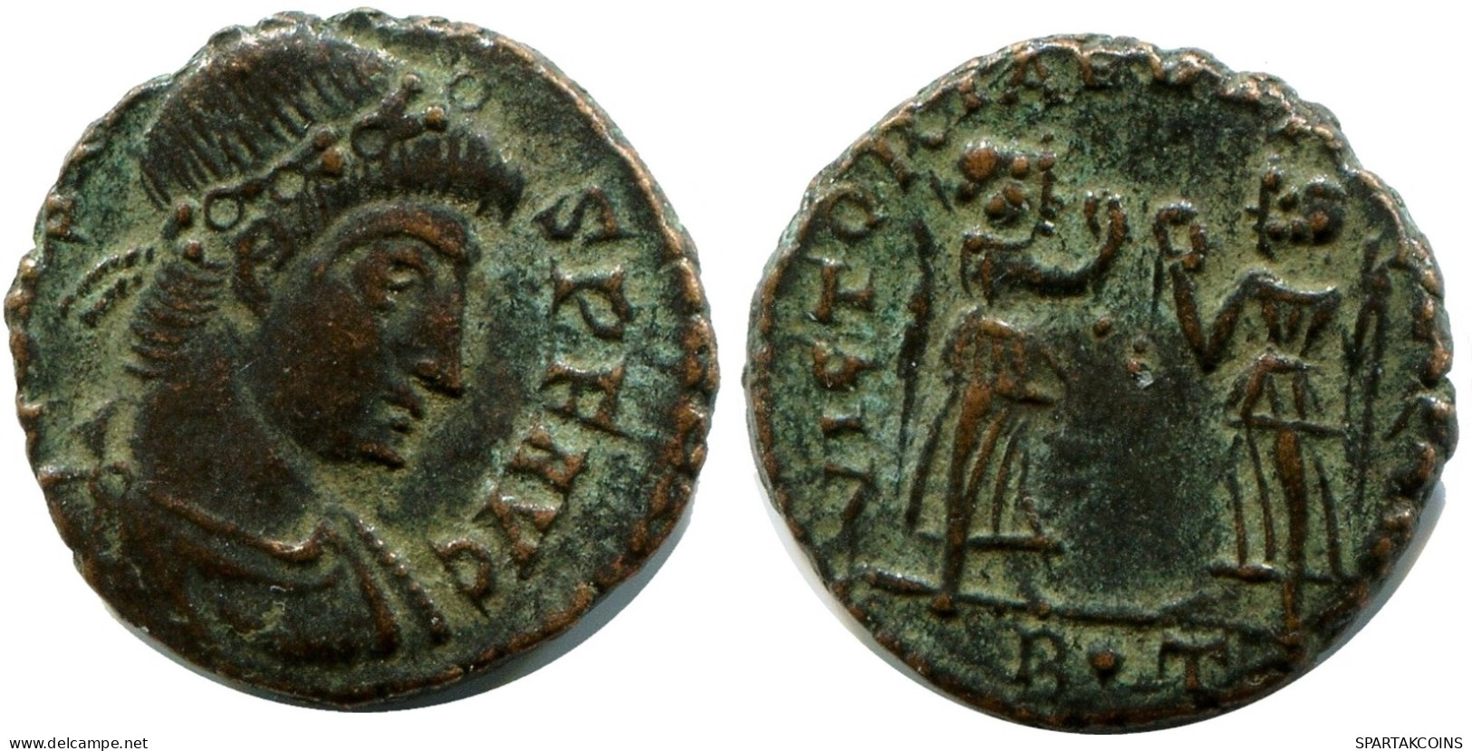 CONSTANS MINTED IN ROME ITALY FOUND IN IHNASYAH HOARD EGYPT #ANC11499.14.F.A - Der Christlischen Kaiser (307 / 363)