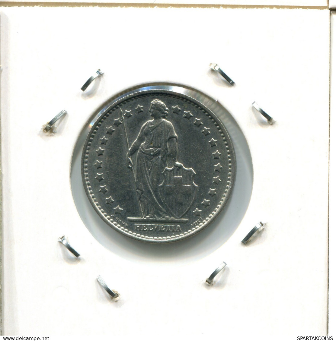1 FRANC 1969 SUIZA SWITZERLAND Moneda #AW857.E.A - Sonstige & Ohne Zuordnung