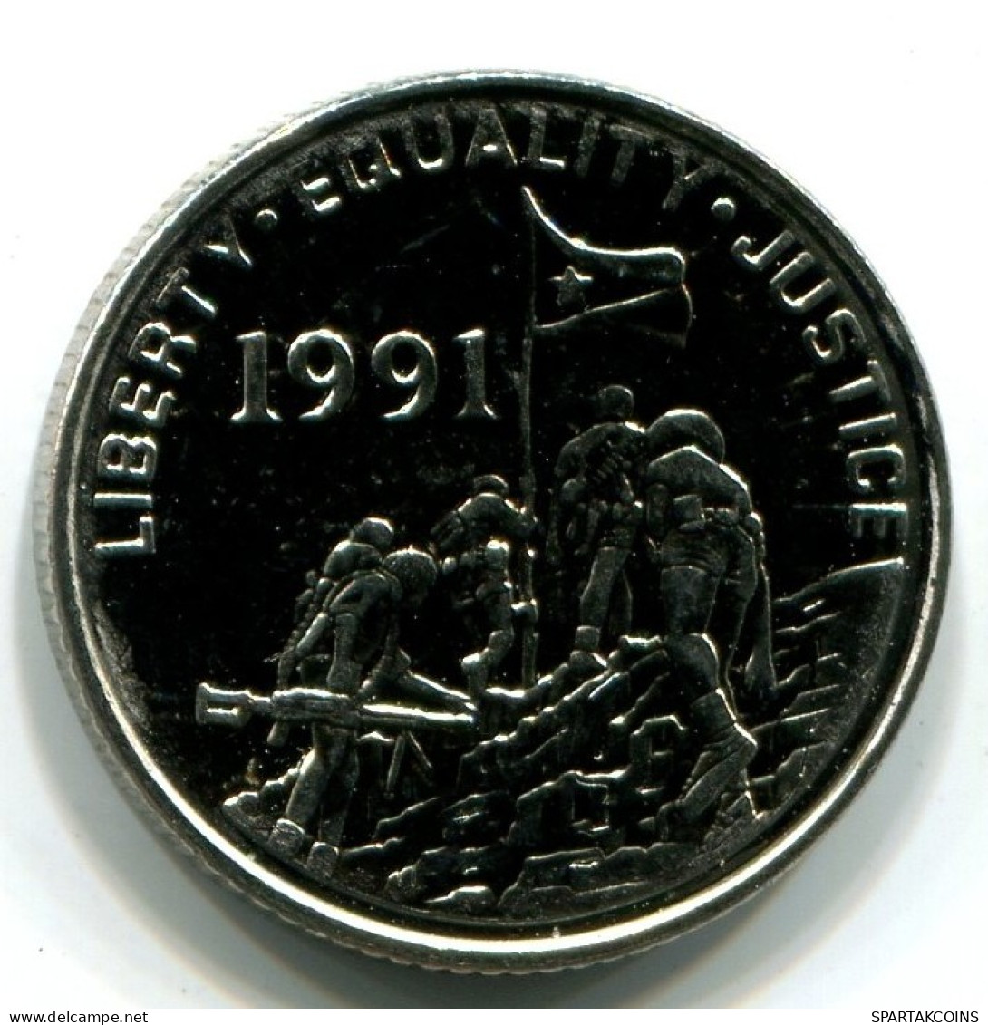 10 CENTS 1997 ERITREA UNC Bird Ostrich Moneda #W10889.E.A - Eritrea