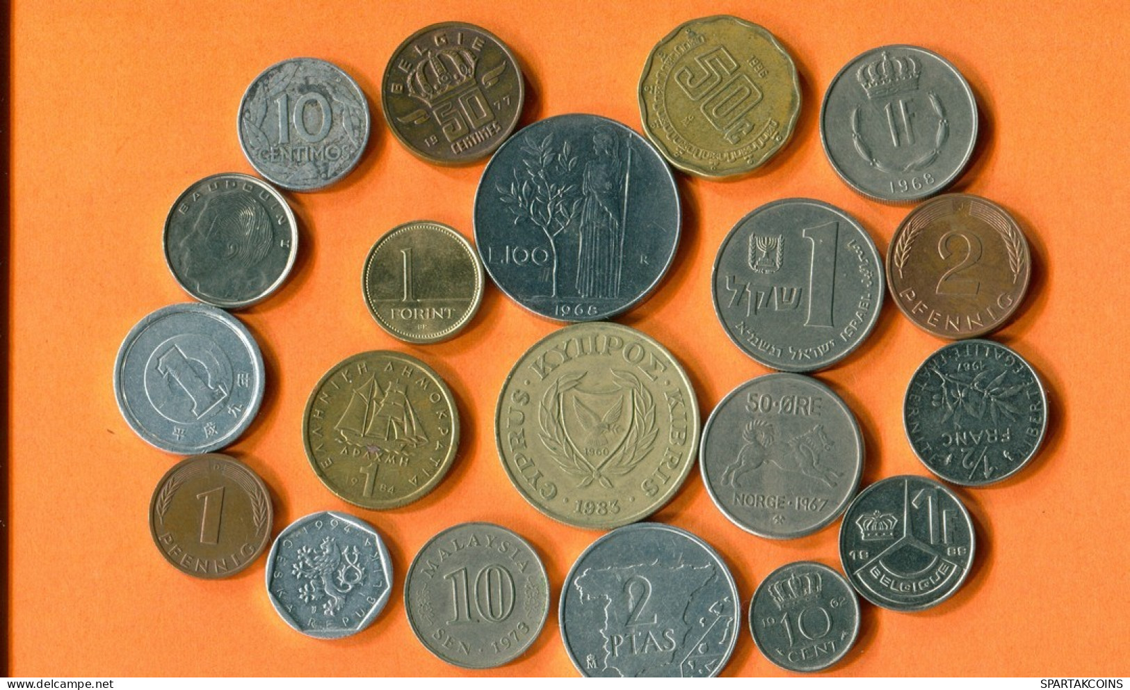 Sammlung WELT Münze Verschiedene LÄNDER Und REGIONEN #L10049.2.D.A - Altri & Non Classificati