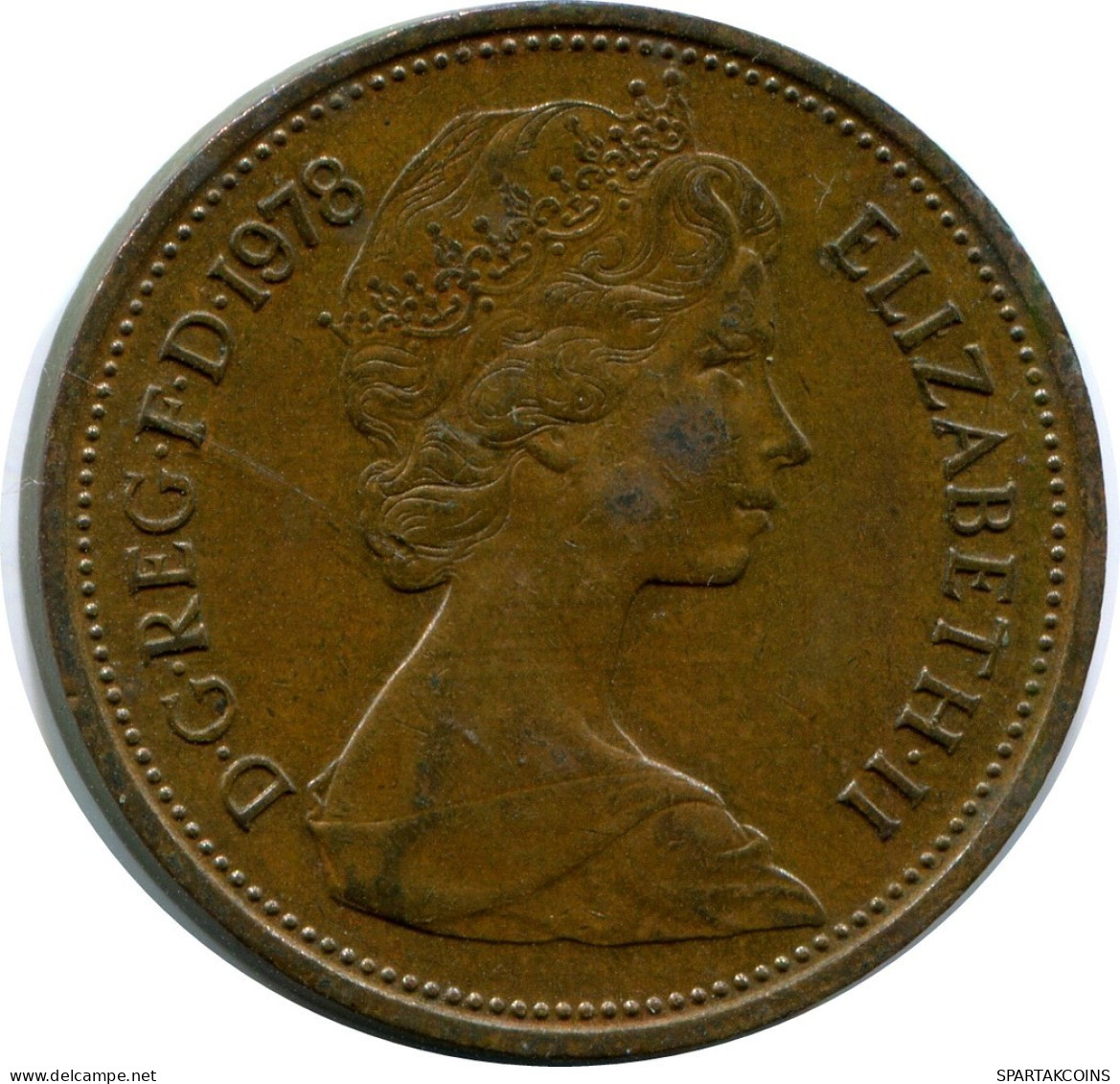 2 NEW PENCE 1978 UK GBAN BRETAÑA GREAT BRITAIN Moneda #AZ048.E.A - 2 Pence & 2 New Pence
