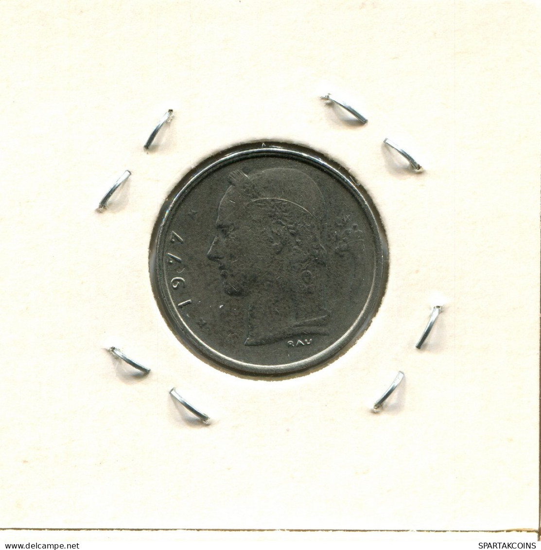 1 FRANC 1977 DUTCH Text BELGIEN BELGIUM Münze #BA535.D.A - 1 Franc
