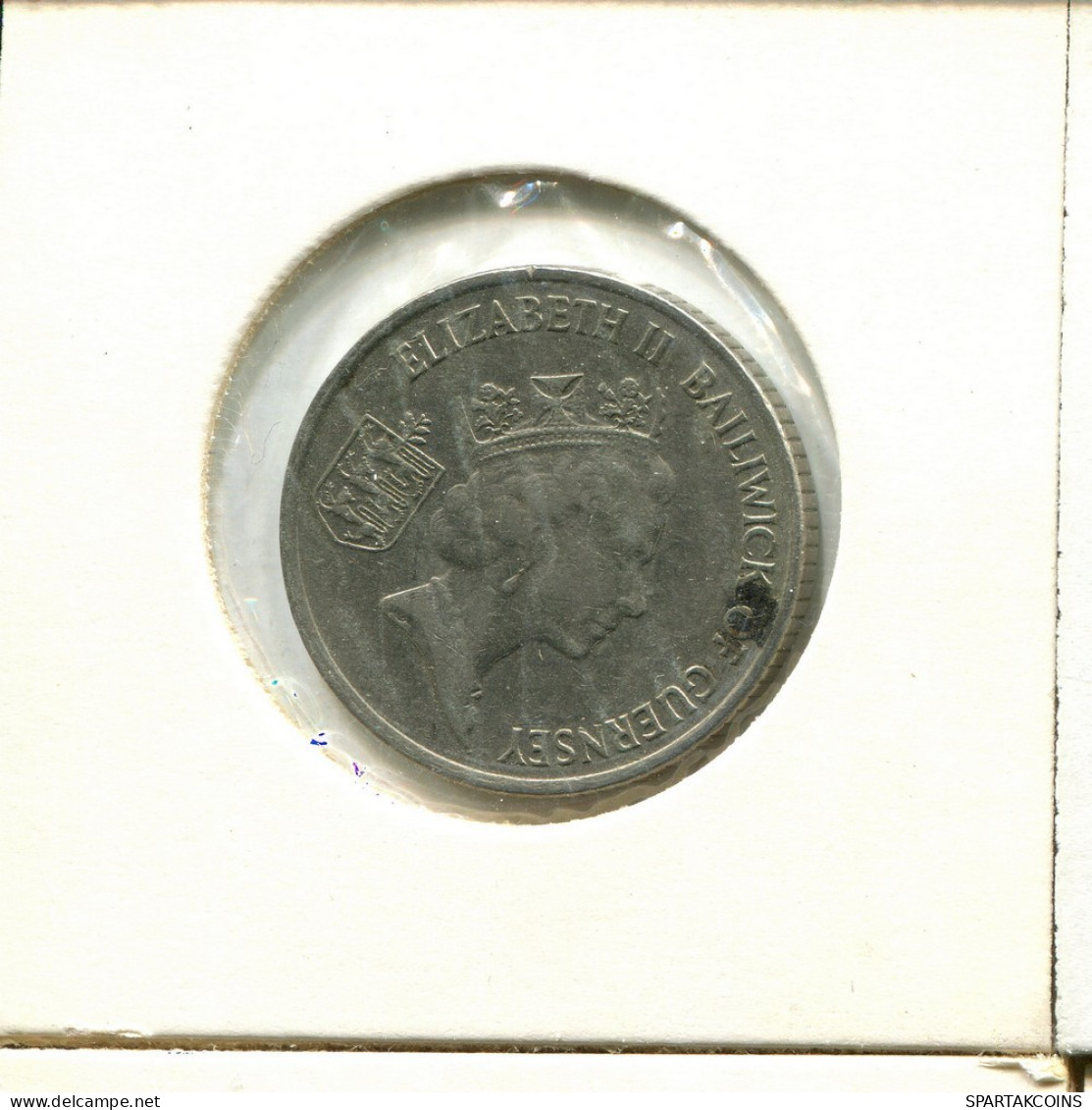 10 PENCE 1992 GUERNSEY Coin #AU911.U.A - Guernsey
