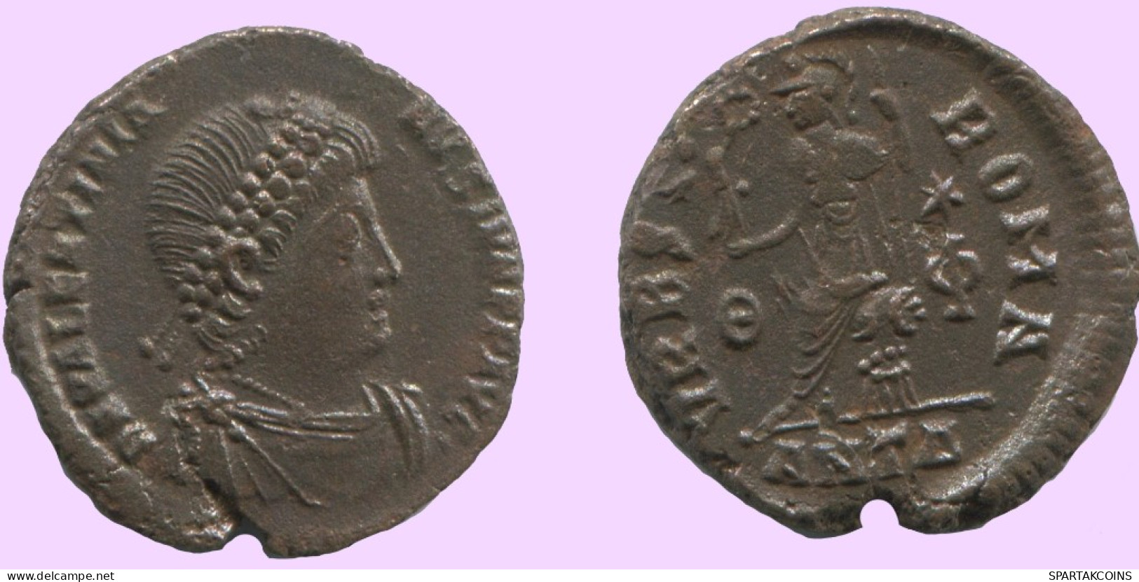 LATE ROMAN EMPIRE Coin Ancient Authentic Roman Coin 2.6g/17mm #ANT2309.14.U.A - La Caduta Dell'Impero Romano (363 / 476)