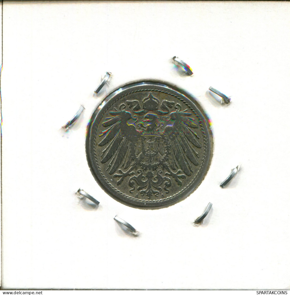 10 PFENNIG 1901 A DEUTSCHLAND Münze GERMANY #DA638.2.D.A - 10 Pfennig