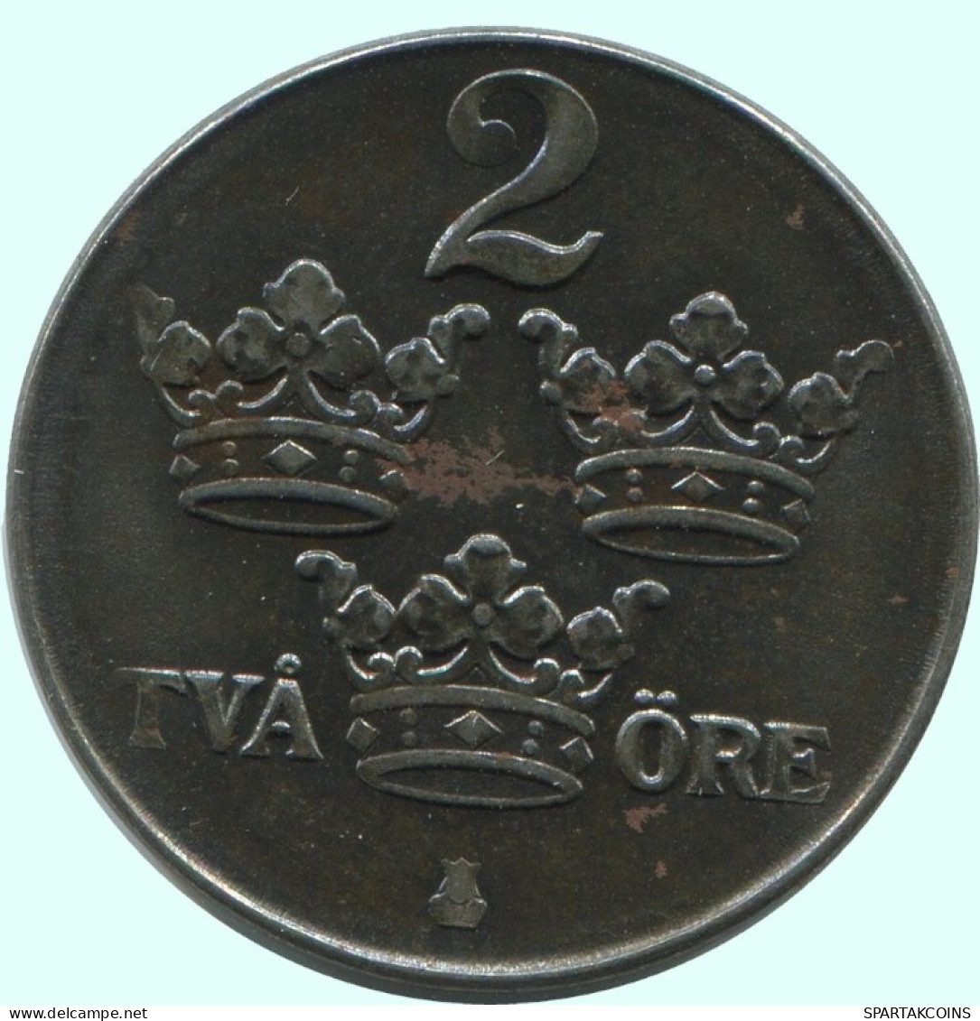 2 ORE 1947 SWEDEN Coin #AC762.2.U.A - Sweden